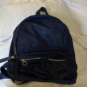 Tory Burch Midnight Blue Backpack